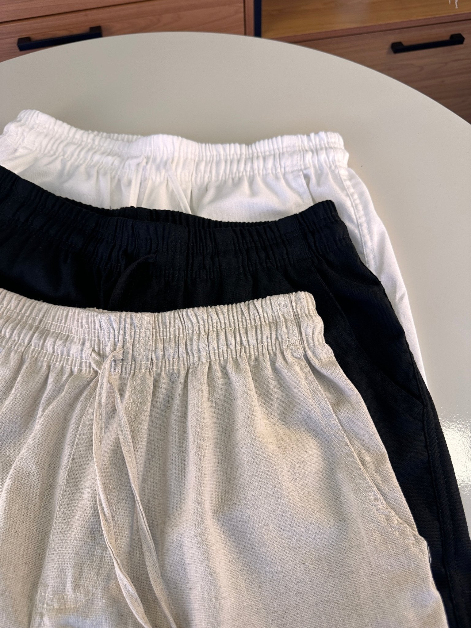 Calça Linho Resort - Preta