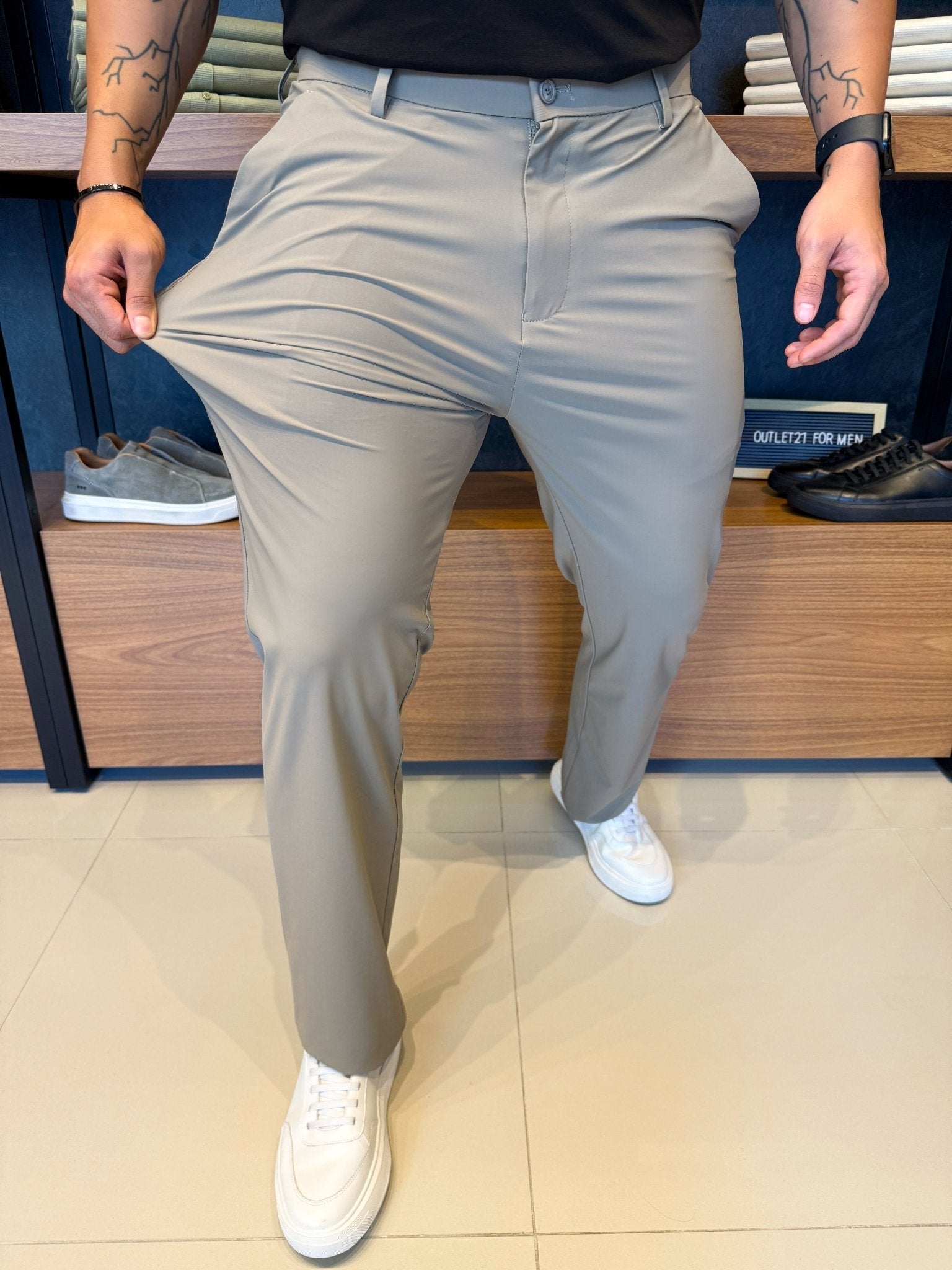 Calça Alfaitaria Tech - Khaki