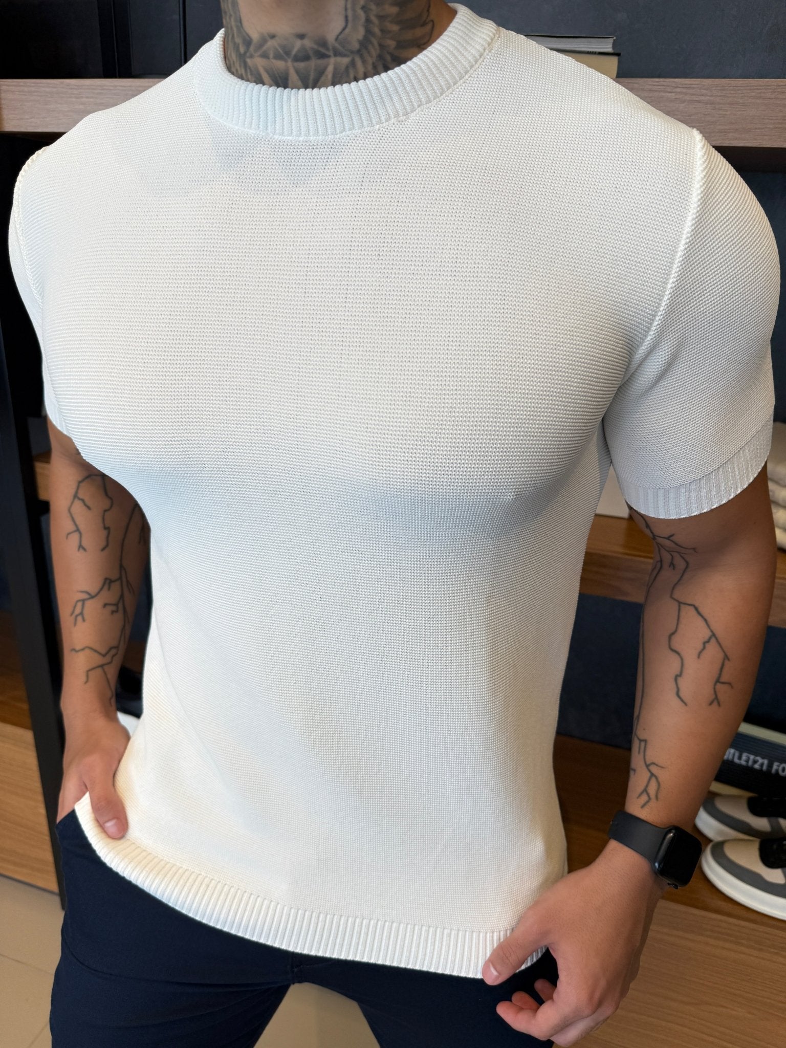 Camiseta Noa Tricot - Off White