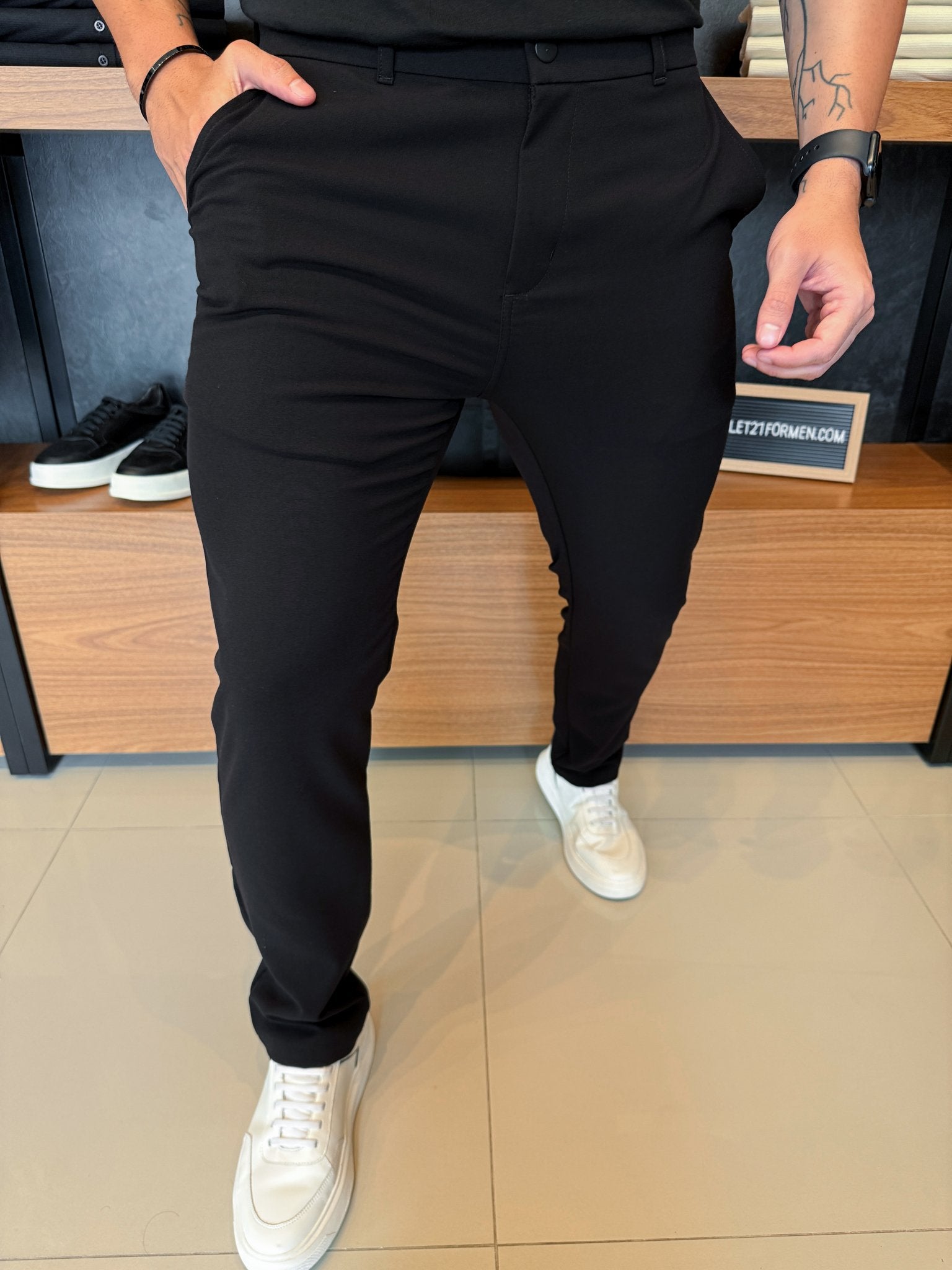 Calça Alfaiataria Berlim - Preta