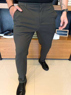 Calça Alfaiataria Mônaco Barra Italiana - Militar