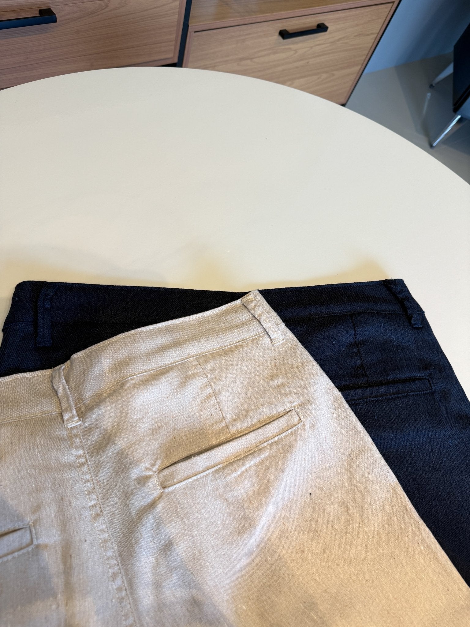 Calça Alfaitaria Linho - Bege