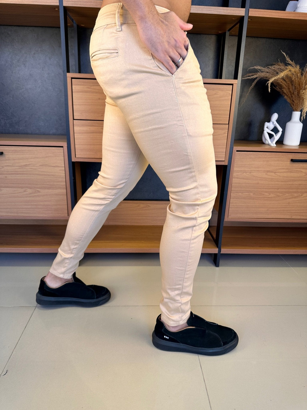 Calça Alfaiataria Milano - Areia