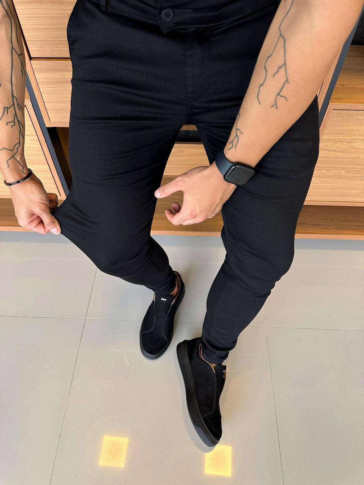 Calça Alfaiataria Milano - Preta