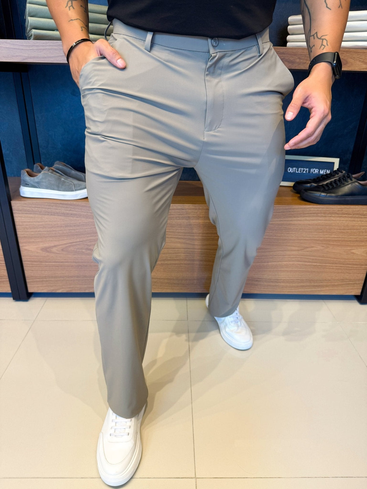 Calça Alfaitaria Tech - Khaki