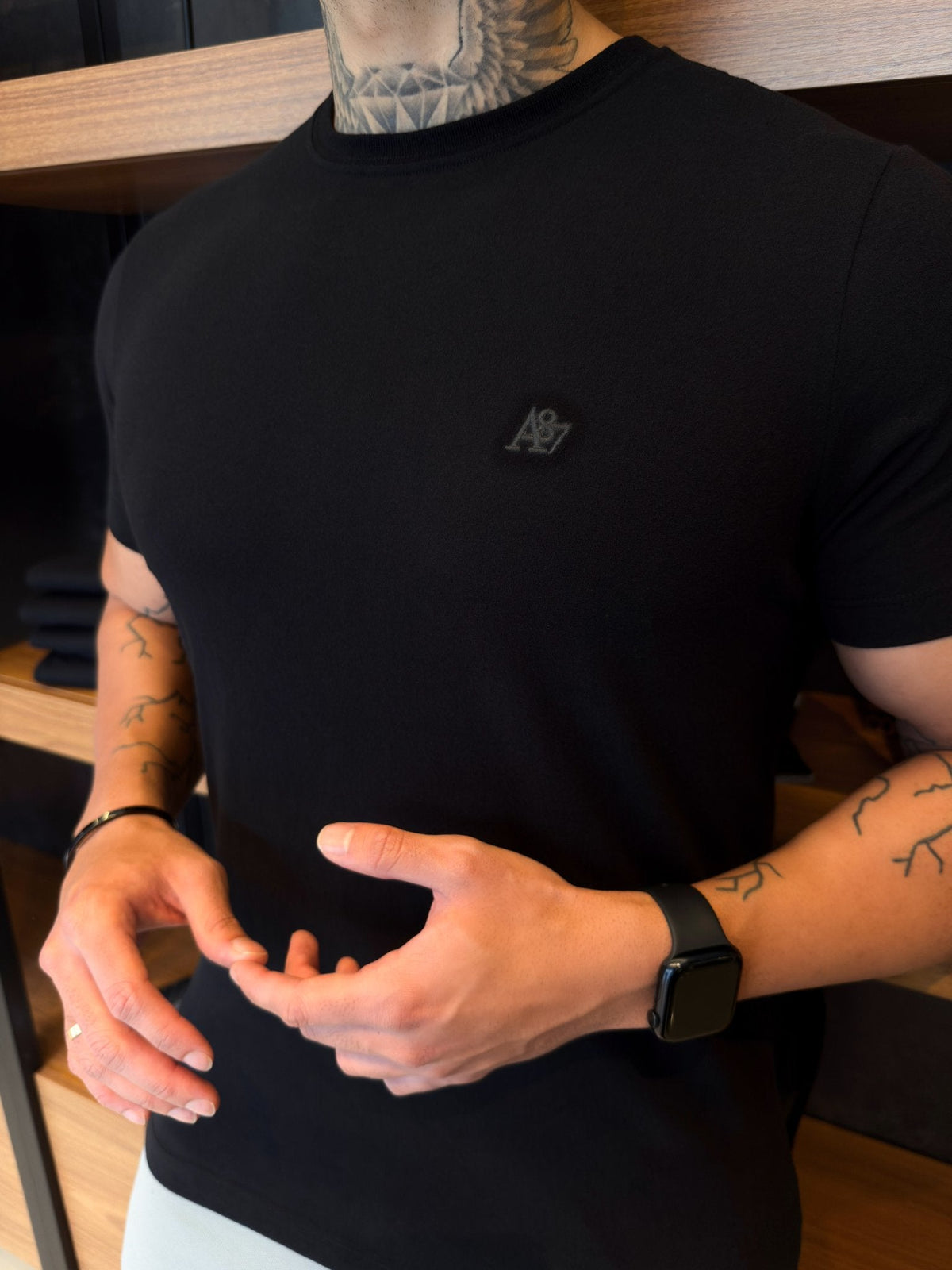 Camiseta Aeropostale Básica - Preta