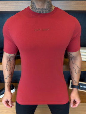 Camiseta John John Over - Vermelha