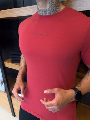 Camiseta John John Over - Vermelha