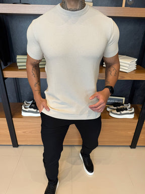 Camiseta Noa Tricot - Bege