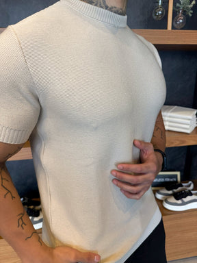 Camiseta Noa Tricot - Bege