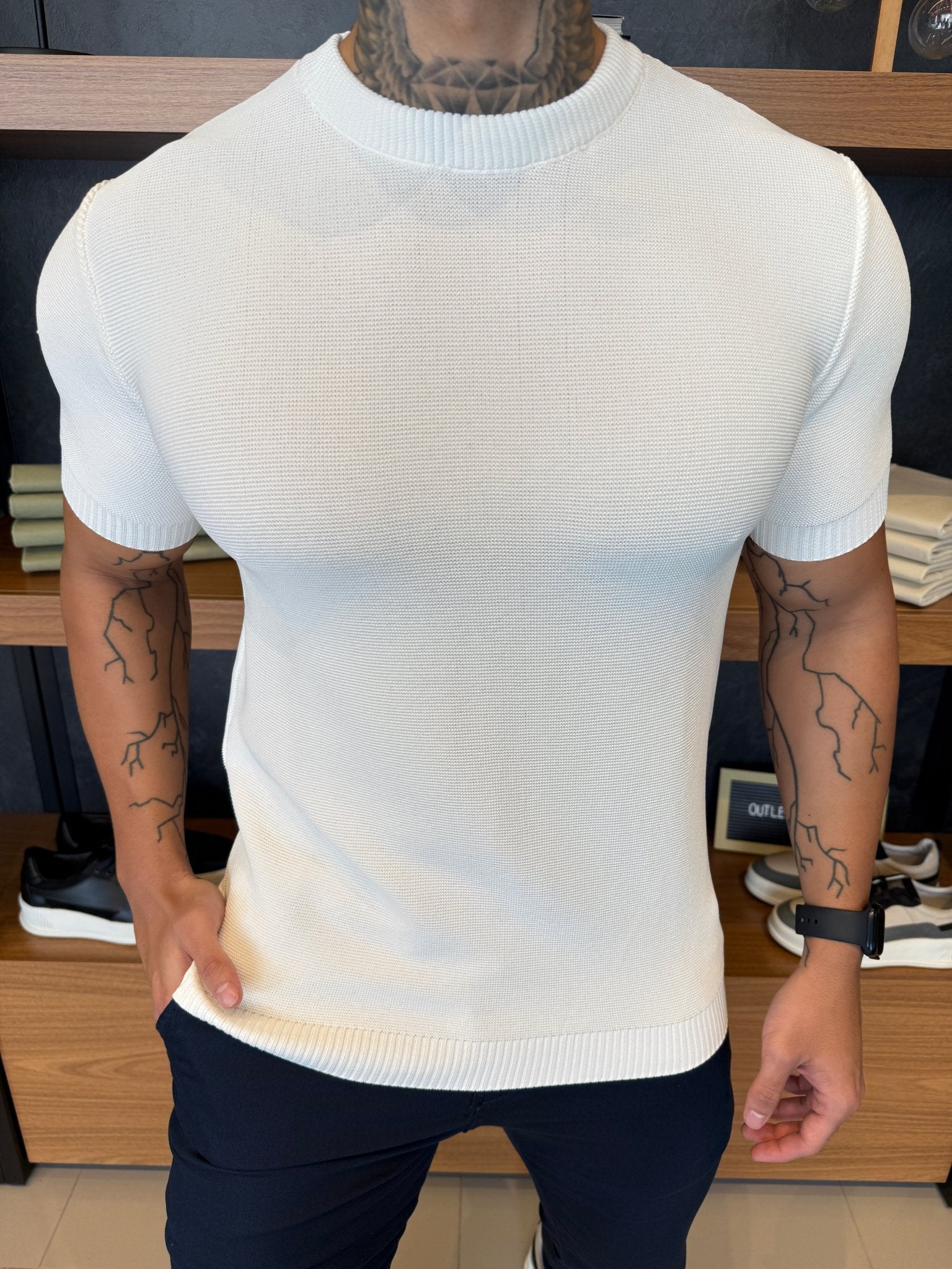 Camiseta Noa Tricot - Off White