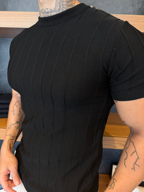 Camiseta Porto Tricot - Preta