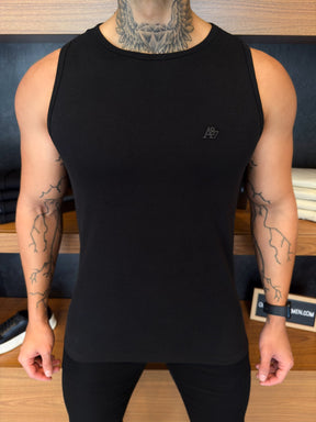 Camiseta Regata Aeropostale - Preta